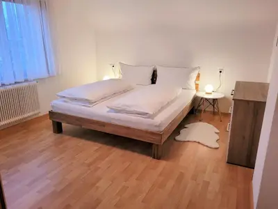 Ein Bett oder Betten in einem Zimmer der Unterkunft Ferienhaus Hämmerle´s