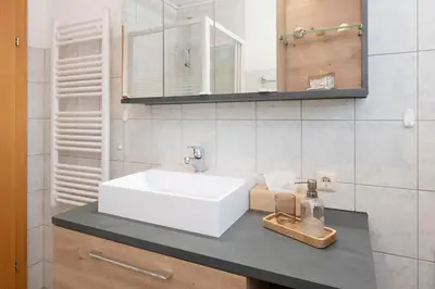 Ein Badezimmer in der Unterkunft Haus Sahin