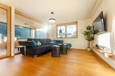 TV/Unterhaltungsangebot in der Unterkunft Ferienwohnung 