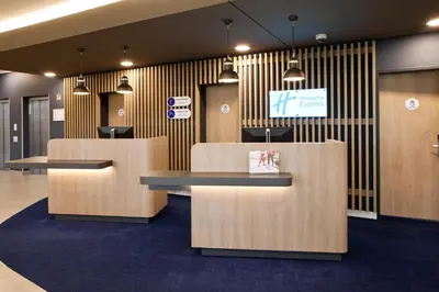 Lobby/Rezeption in der Unterkunft Holiday Inn Express - Lustenau