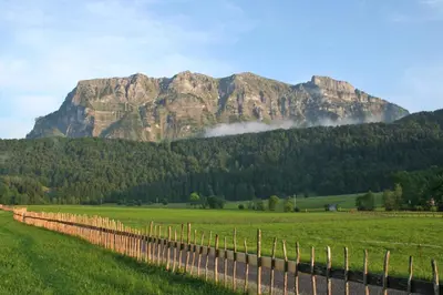 Naturlandschaft in der Nähe der Ferienwohnung