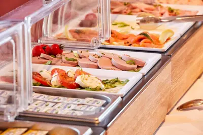 Essen im Hotel oder in der Nähe