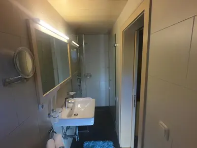 Ein Badezimmer in der Unterkunft Haus Sonja Damüls