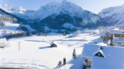 Villa Vanessa Kleinwalsertal im Winter