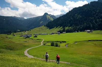 Naturlandschaft in der Nähe der Ferienwohnung