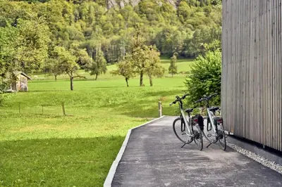 Radfahren an der Unterkunft Arlberg Öko Ferienwohnungen oder in der Nähe
