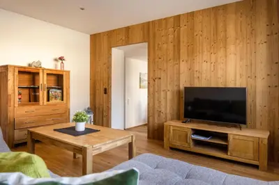 TV/Unterhaltungsangebot in der Unterkunft Ferienwohnung Valkastiel
