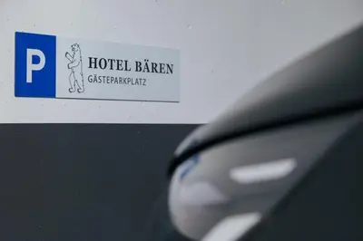 Ein Zertifikat, Auszeichnung, Logo oder anderes Dokument, das in der Unterkunft Hotel Bären ausgestellt ist