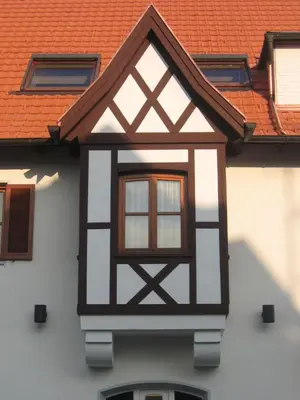 Das Gebäude in dem sich das Hotel befindet