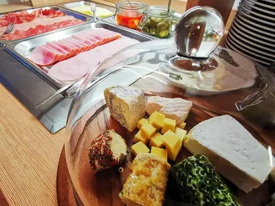 Essen im Hotel oder in der Nähe