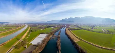 Naturlandschaft in der Nähe des Hotels