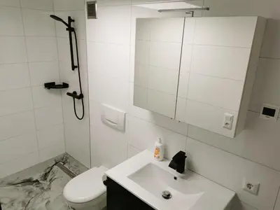 Ein Badezimmer in der Unterkunft B3c Dornbirn Hills