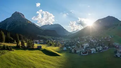 Naturlandschaft in der Nähe der Pension