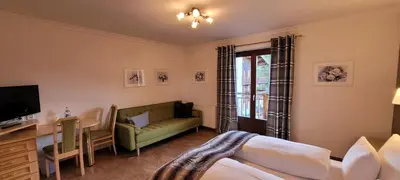 Ein Bett oder Betten in einem Zimmer der Unterkunft Montfort