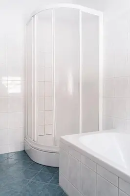 Ein Badezimmer in der Unterkunft Rosa - Huusa im Bregenzerwald