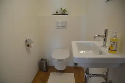 Ein Badezimmer in der Unterkunft Ferienwohnung Grunholz