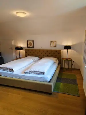Ein Bett oder Betten in einem Zimmer der Unterkunft Pension Zita