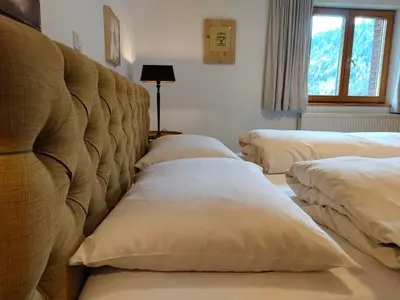 Ein Bett oder Betten in einem Zimmer der Unterkunft Pension Zita