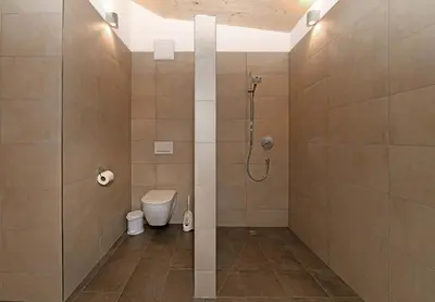 Ein Badezimmer in der Unterkunft Haus Bianca