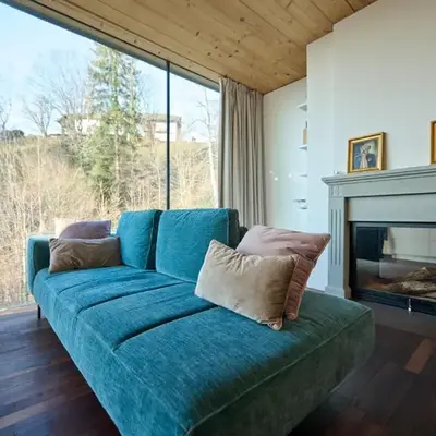 Luxus Design Apartment mit Panoramafenster - See - & Waldblick