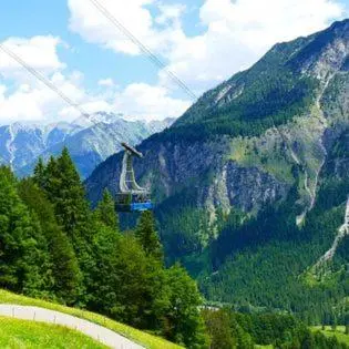 Naturlandschaft in der Nähe des Aparthotels