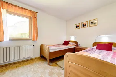 Ein Bett oder Betten in einem Zimmer der Unterkunft Apartment Fritz