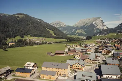 Naturlandschaft in der Nähe der Ferienwohnung