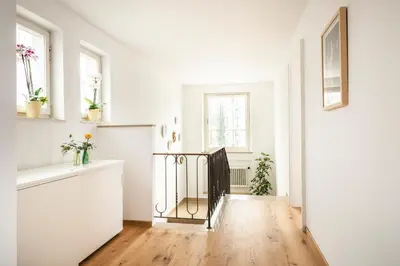 Grundriss der Unterkunft Haus im Zentrum mit Garten