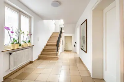 Grundriss der Unterkunft Haus im Zentrum mit Garten