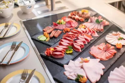 Essen im Hotel oder in der Nähe