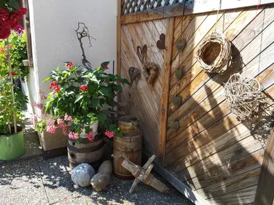 Ein Garten an der Unterkunft Gästehaus Gitti Dorner