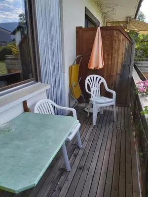Ein Balkon oder eine Terrasse in der Unterkunft Gästehaus Gitti Dorner