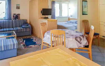 Ein Bett oder Betten in einem Zimmer der Unterkunft Ferienwohnung Braz-Klostertal