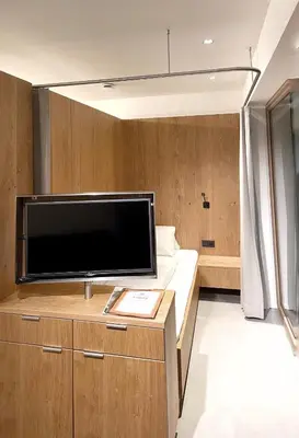 TV/Unterhaltungsangebot in der Unterkunft Apartmenthaus Anna mit Self-Check-In und 24h Support
