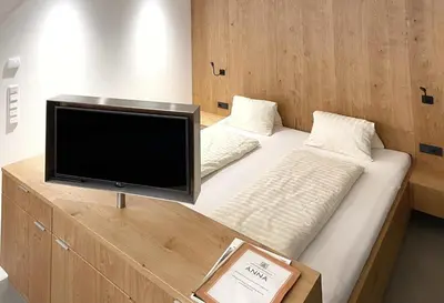 TV/Unterhaltungsangebot in der Unterkunft Apartmenthaus Anna mit Self-Check-In und 24h Support