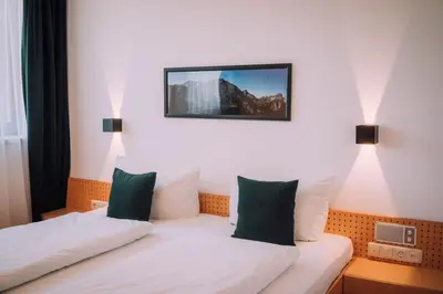 Ein Bett oder Betten in einem Zimmer der Unterkunft Apartment Mohnenfluh