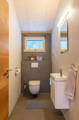 Ein Badezimmer in der Unterkunft Gauensteiner Hof