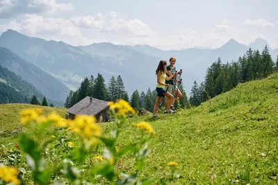 Naturlandschaft in der Nähe der Ferienwohnung
