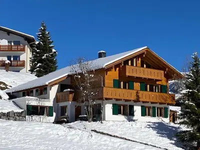 Landhaus Alpenland im Winter