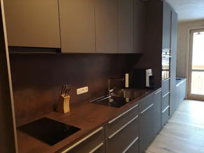 Küche/Küchenzeile in der Unterkunft Apartment Almwiesen Mellau