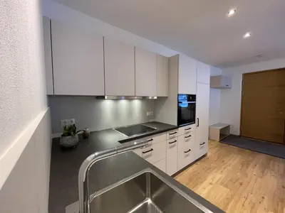 Küche/Küchenzeile in der Unterkunft Appartement Mona