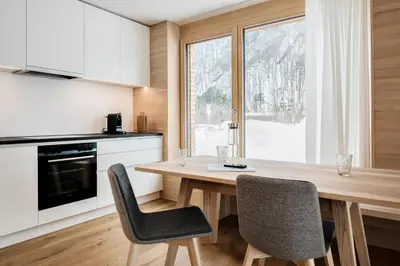 Küche/Küchenzeile in der Unterkunft Gabriela Apartments