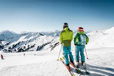 Skifahren in der Ferienwohnung oder in der Nähe