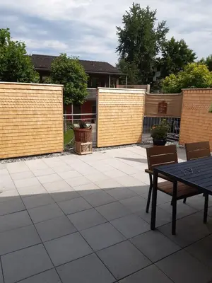 Ein Balkon oder eine Terrasse in der Unterkunft Rosanna