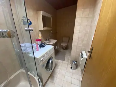 Ein Badezimmer in der Unterkunft Panorama Wohnung Rungelin Bludenz