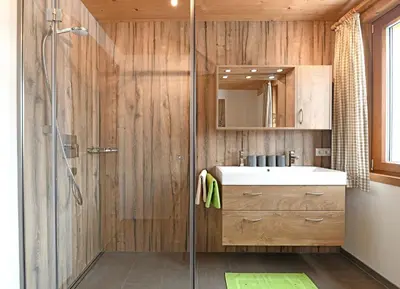 Ein Badezimmer in der Unterkunft Schmiedlarhof