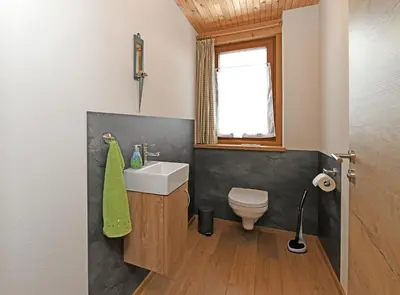 Ein Badezimmer in der Unterkunft Schmiedlarhof