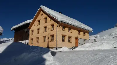 Pfefferhütte im Winter
