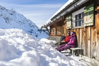 Ferienwohnung Helma im Winter