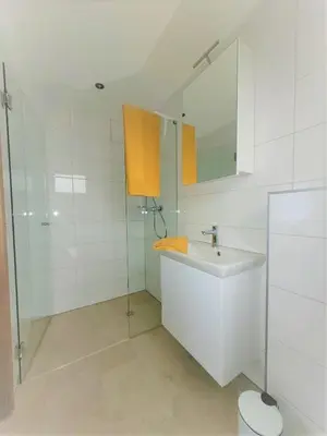 Ein Badezimmer in der Unterkunft Apartment Sonnenschein